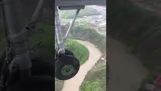 Ан-24 Посадка в Бодайбо