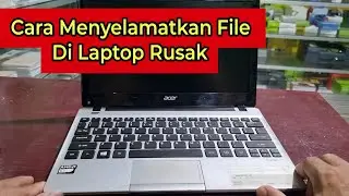 Cara Menyelamatkan File Data di Laptop yang Sudah Rusak