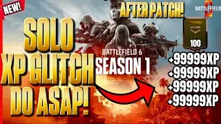 NEW *WORKING* UNLIMITED XP GLITCH BF6! MAX LEVEL/UNLOCK CAMOS! BF6 GLITCHES! BATTLEFIELD 6 EXPLOIT!