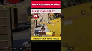 PLAYING APEX LEGENDS MOBILE FOR FIRST TIME 🔥🔥  #apexlegendsmobile #apexlegendsclips #ytshorts