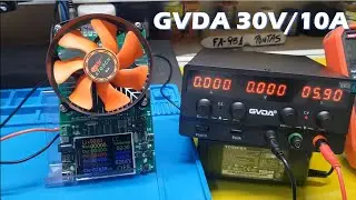 Fonte GVDA  30V /10A é uma boa opção ? [DC POWER SUPPLY]