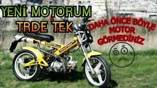 TRDE TEK YENİ MOTORUM - DAHA ÖNCE BÖYLE MOTOR GÖRMEDİNİZ - MOTOR MU BİSİKLET Mİ - MADASS 125 -
