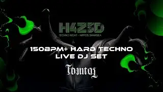 H4Z3D live DJ set - 150 hard techno live DJ mix (podcast) #hardtechno #techno #technomusic
