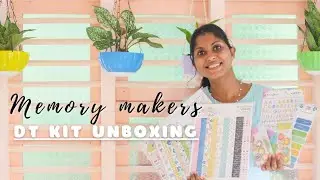 memory makers design team kit unboxing| P P CREATIONS| Hrudyaprakash