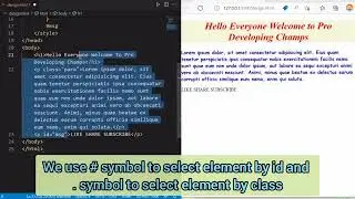 CSS syntax | Introduction to CSS | CSS Notes