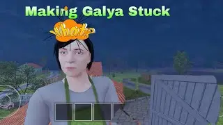 Making Galya Stuck In The Rooftop When Gate Escape In Schoolboy Runaway