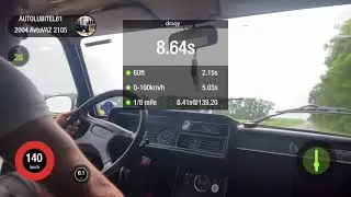 Ваз 2105 16v td05-16g boost 1.0bar