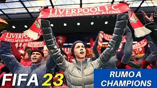 A IMPRESSIONANTE ATMOSFERA DE ANFIELD! FIFA 23 MODO CARREIRA PARTE 47