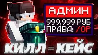 Minecraft, but for every KILL I get a DONATE CASE on the REALLYWORLD FUNTIME HOWELAND Server