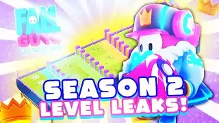 REACTING to NEW FALL GUYS LEVEL LEAKS! | FALL GUYS SEASON 2 LEAKS