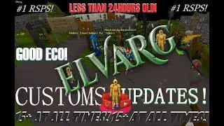 [DAILY UPDATES!] Elvarg #1 Custom RSPS! [New home, new server]