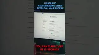Stop selling other people on LinkedIn [Turn it off in 15 seconds]