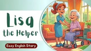 LISA: A Kind Helper–Easy English Listening Story/Learn English,Improve Listening & Practice Speaking