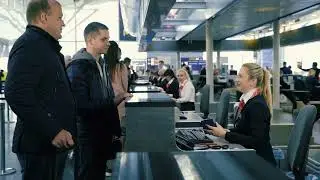 Passenger services. Check-In