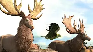 Animals for Wood Elves - OGRE KINGDOMS vs WOOD ELVES - TotalWar Warhammer 3