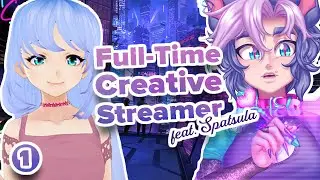 Becoming a Full Time Creative Twitch Streamer (feat. Spatsula) [VV Podcast ] [S4 E1]