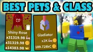 FINALLY GETTING BETTER PETS!!! + BEST CLASS! | Roblox Saber Simulator