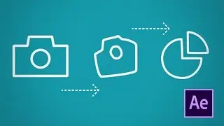 MORPHING ICONS FROM ILLUSTRATOR IN ADOBE AFTER EFFECTS 2023