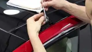Tesla Model S. Roof Rack Installation HD + 3D (Установка багажника)