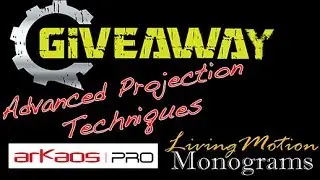 Advanced projection techniques using Arkaos & Living Motion Monograms