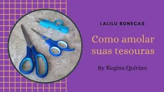 Como amolar tesoura