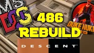 #DOSCember - 486 DX4-100 Ugly Case Rebuild - Mostly finished.