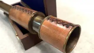 Подзорная труба Stanley London 1885, Vintage Stanley London 1885 Spyglass Scope, Nautical 2026