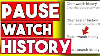 How To Delete Youtube History And Pause Watch History Permanently