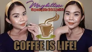 Coffee in your Lips! (Maybelline SuperStay Matte Ink Coffee Edition) | Jem August | #MakeupReview