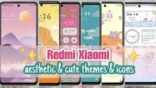 redmi note 9 pro aesthetic & cutes themes & icons 2021 part 3 ✨