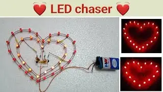 Lub Dub Blinking Heartins | LED Chaser