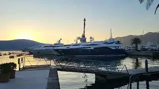 Porto Montenegro,  februar 2024 #Tivat #winter #portomontenegro #BokaKotorska #Montenegro