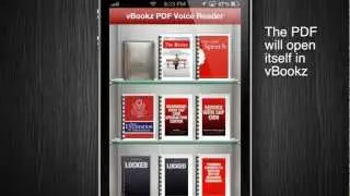 How to export a PDF file from Dropbox to vBookz