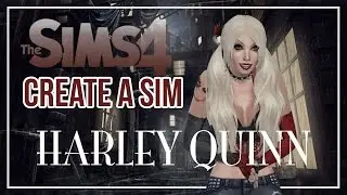 The Sims 4: Harley Quinn CAS │Suicide Squad ▶︎ Red Panda Plays
