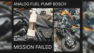 Попытка установить не оригинальный топливный насос | Fuel pump for KTM