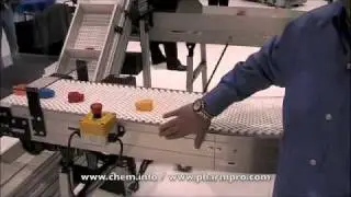 Dust-Proof Conveyor at Pack Expo 2010, Chicago, IL