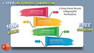 121.PowerPoint Animation Tutorial Paint Brush Effect | Animation