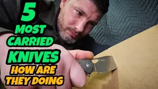 5 Most Recently Carried Knives What's The Results?