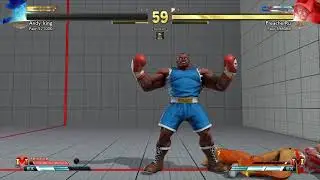 Street Fighter V Balrog vs G
