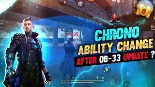 CHRONO ABILITY CHANGE AFTER OB-33 UPDATE ??🔥|| OB-33 ADVANCE SERVER DETAILS !!