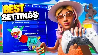 NEW Best Controller Settings + Sensitivity For Fortnite Simpsons! (PS4/PS5/XBOX/PC)