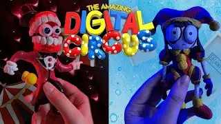 Как слепить УДИВИТЕЛЬНЫЙ ЦИФРОВОЙ ЦИРК 🎪  из пластелина / КЕЙН и ПОМНИ/-ЛЕПИМ ВСЁ