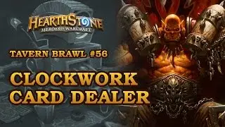 [Hearthstone] Tavern Brawl - Clockwork Card Dealer - Warrior