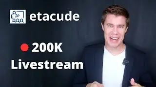 Etacude English Teachers 200k Livestream - Thank you!!!