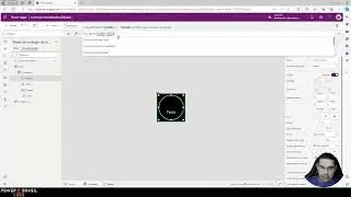 Como inserir o Navigate em um botão personalizado no Power Apps.