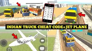 Indian Truck Cheat Code in Indian Bike Driving 3D 🤯🔥| Private Jet + All Cheat Codes | Harsh in Game