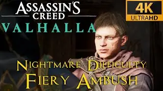 AC Valhalla | Fiery Ambush | Nightmare (Aesir) difficulty playthrough