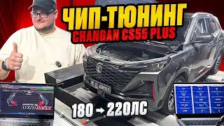 Chip tuning of the Changan CS55 Plus