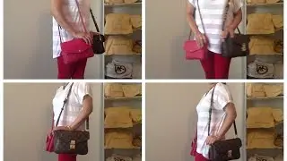 LV Pochette Metis and Twinset Comparison.