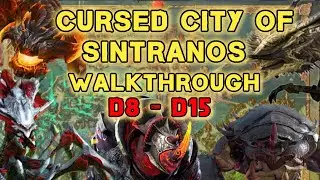 Sintranos Walkthrough pt.5 (D8-D15) Rotation 4 / Raid Shadow Legends